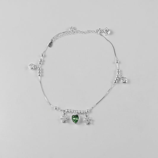 Everbloom Sterling Anklet
