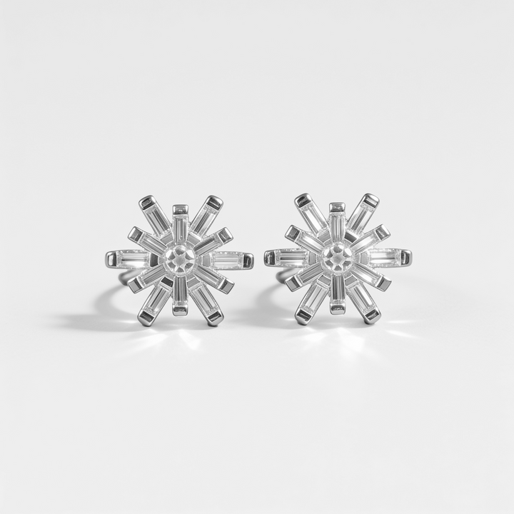 Flare Sparkle Ear Studs