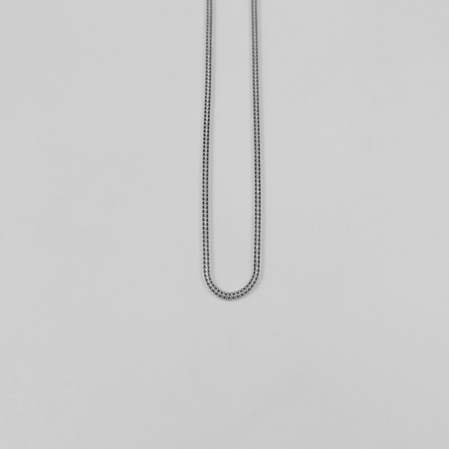 Flat Box Box Necklace