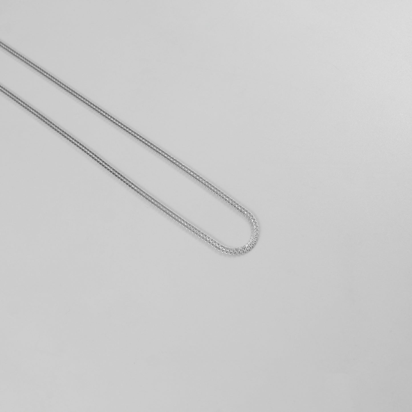 Flat Box Box Necklace