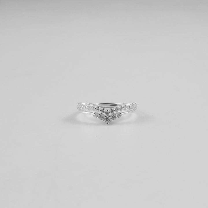 Frost Lattice Ring