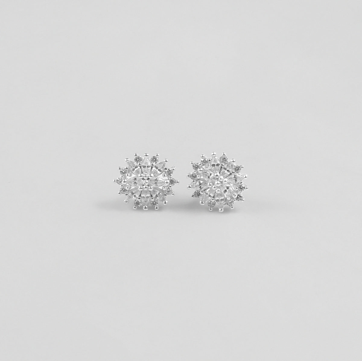 Frosted Petal Studs