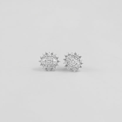 Frosted Petal Studs