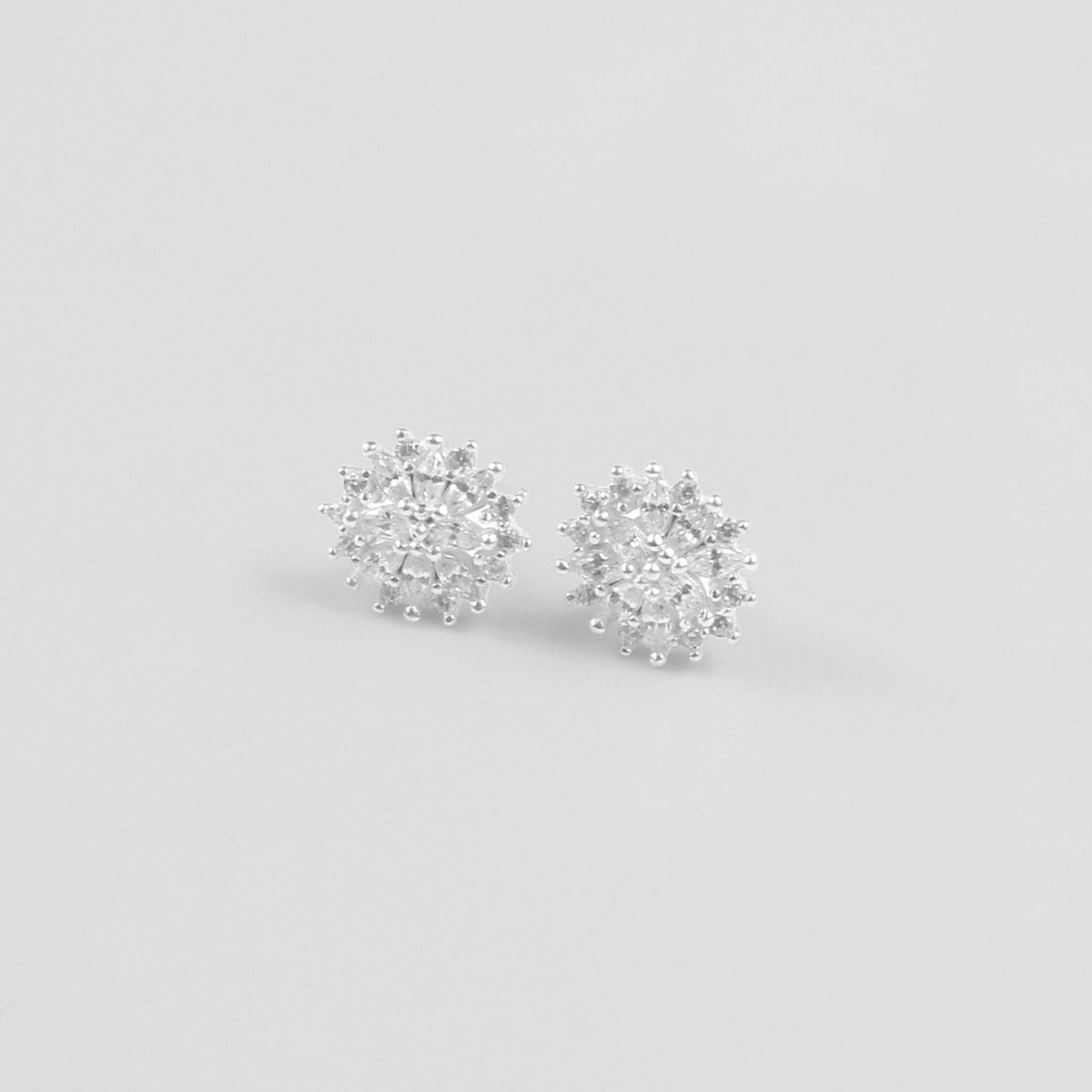 Frosted Petal Studs