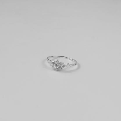 Glacier Bloom Ring