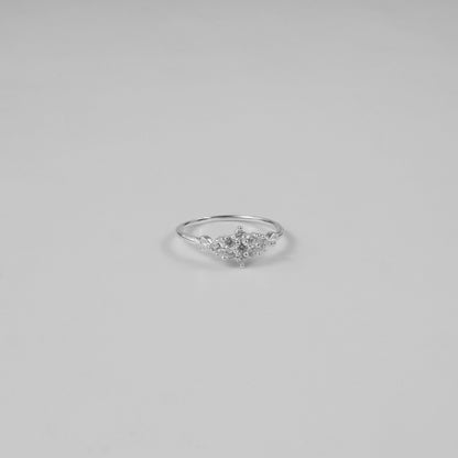 Glacier Bloom Ring