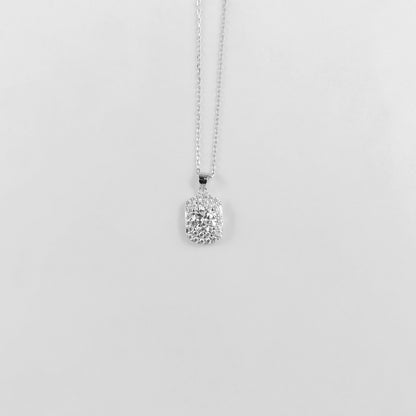 Glacier Halo Necklace