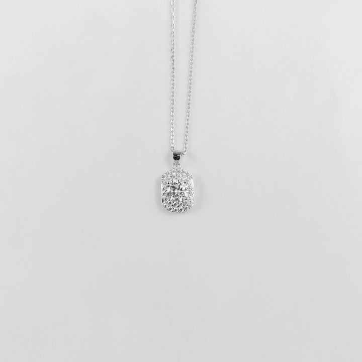 Glacier Halo Necklace