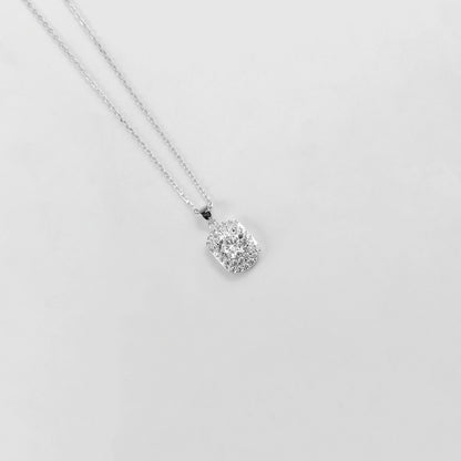 Glacier Halo Necklace