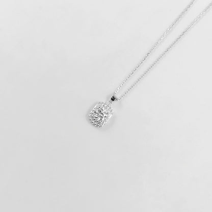 Glacier Halo Necklace