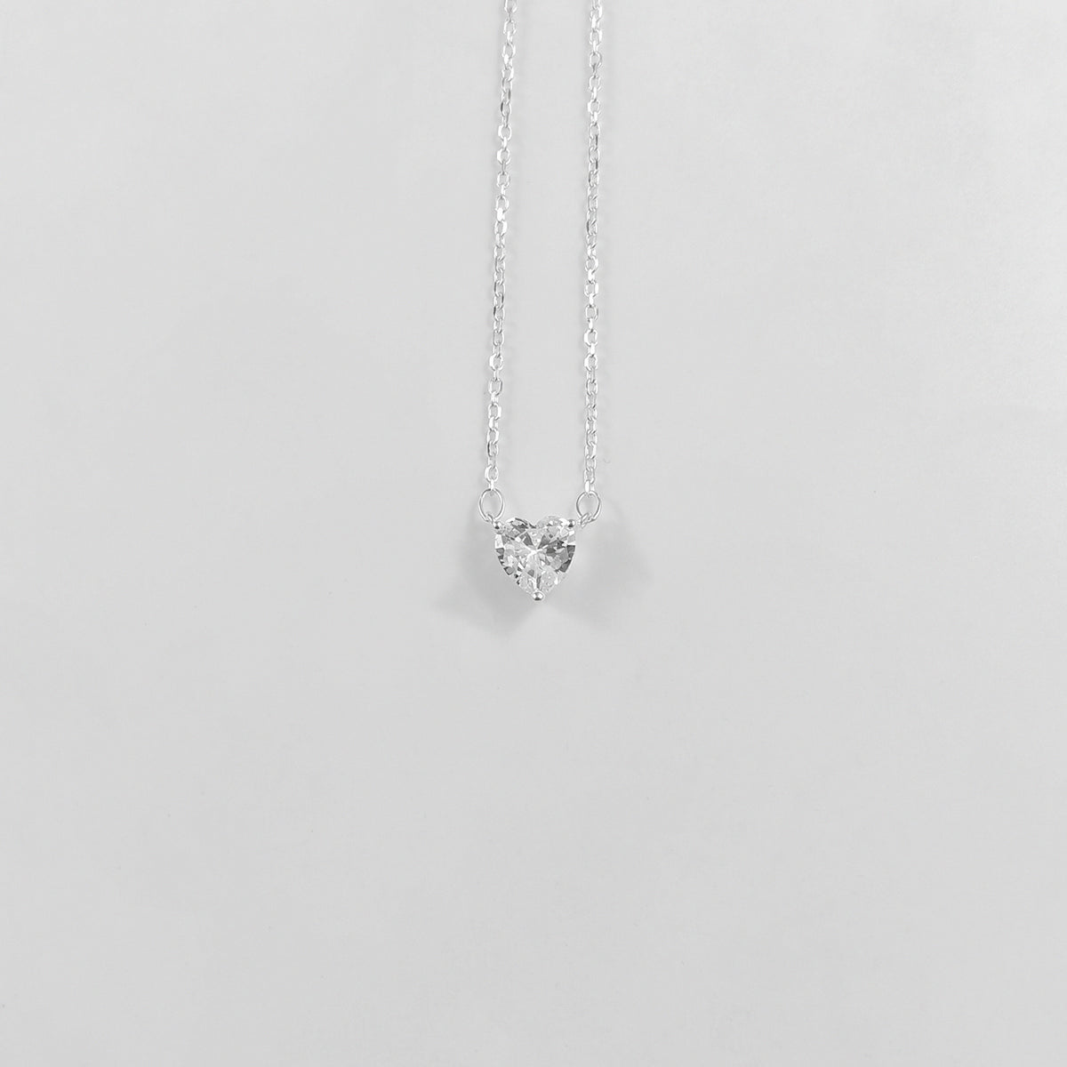 Glacier Heart Necklace