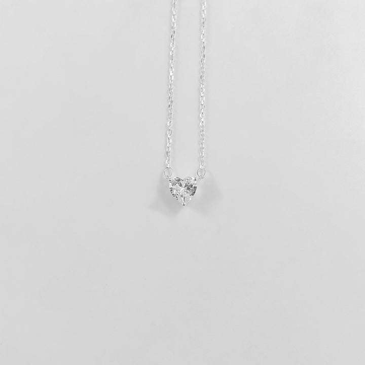 Glacier Heart Necklace