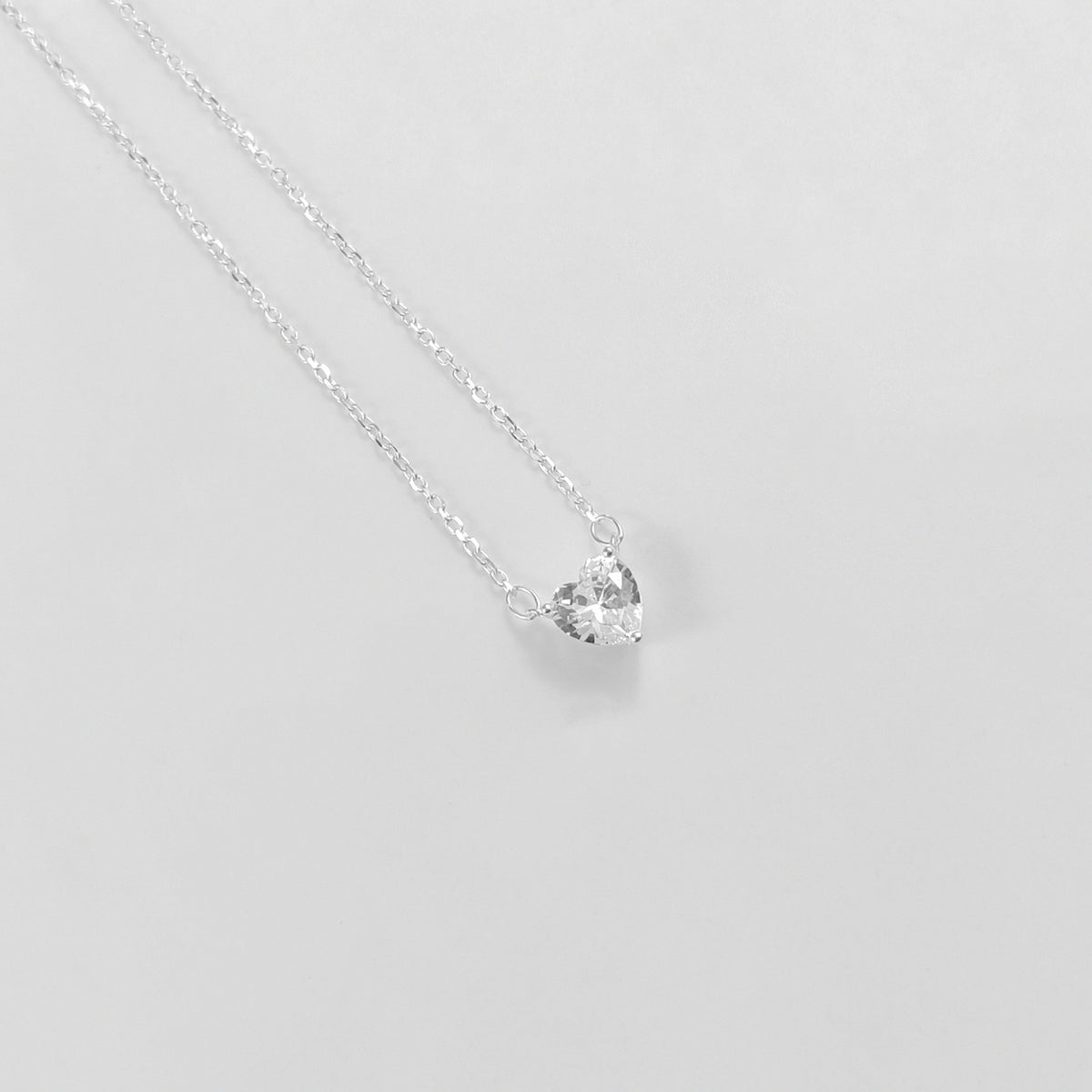 Glacier Heart Necklace