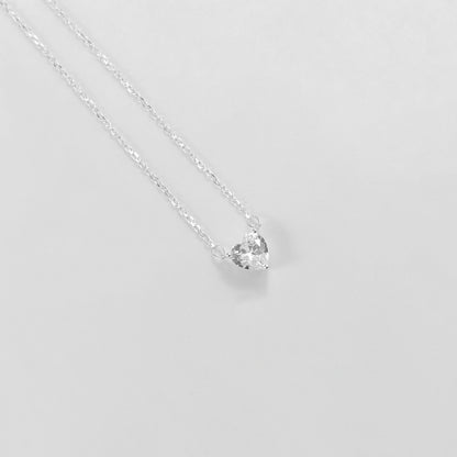 Glacier Heart Necklace
