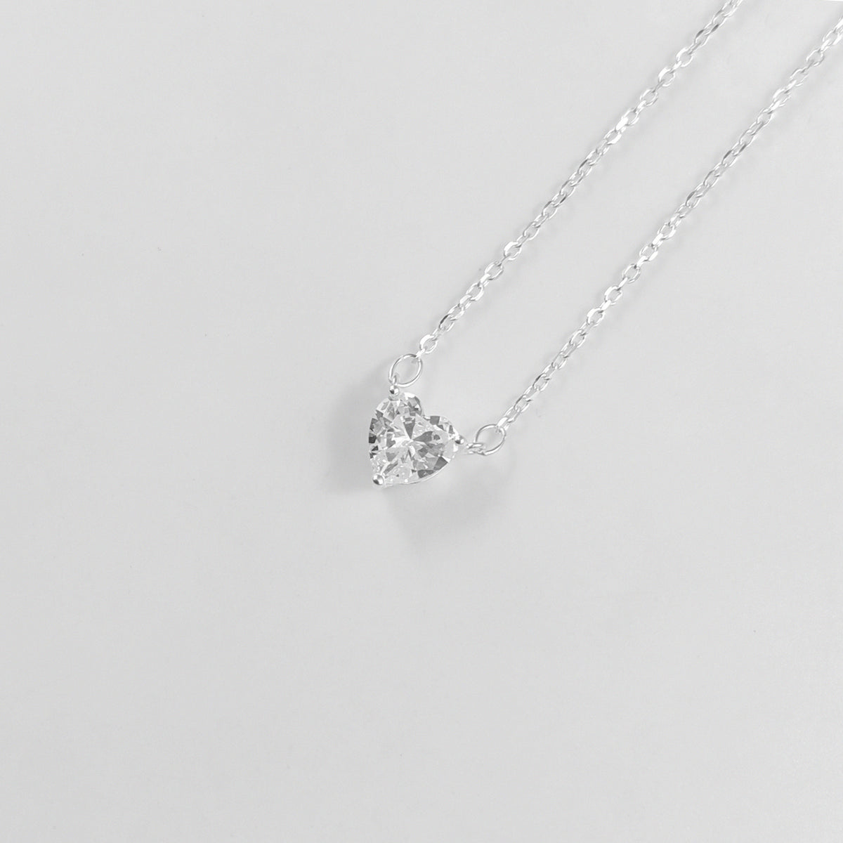 Glacier Heart Necklace