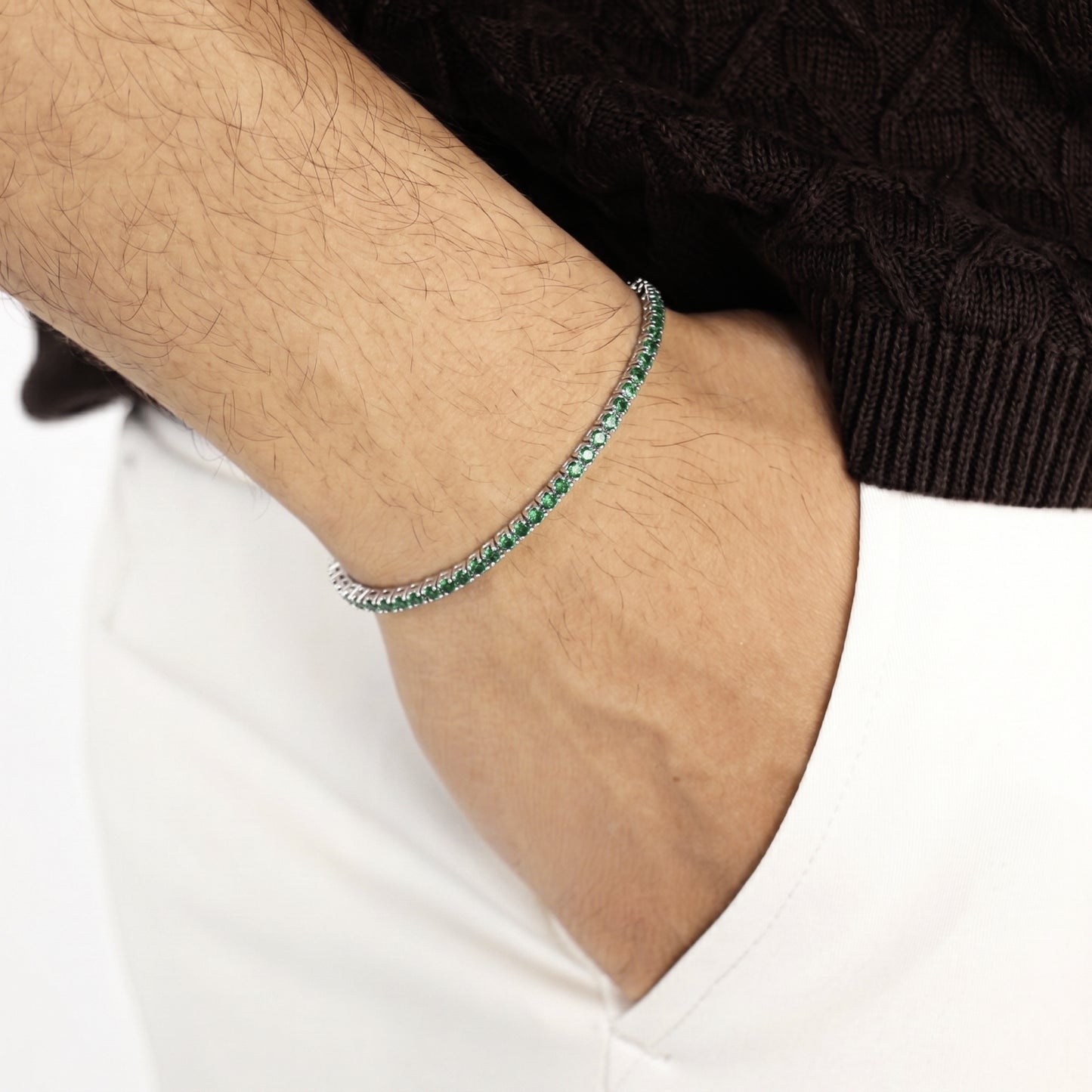 Green Spark Bracelet