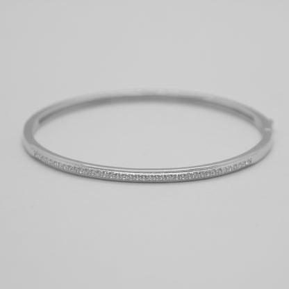 Halo Line Bangle