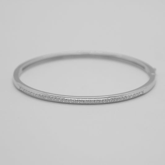 Halo Line Bangle