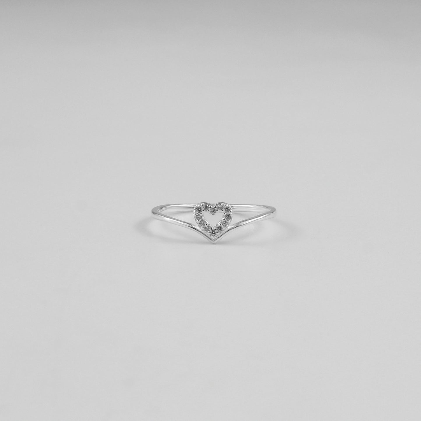 Heart Stacking Ring