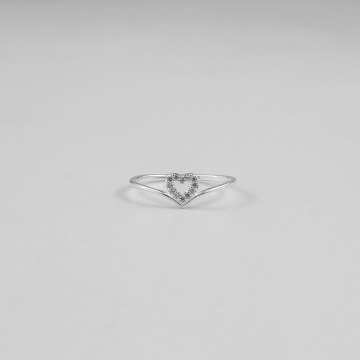 Heart Stacking Ring