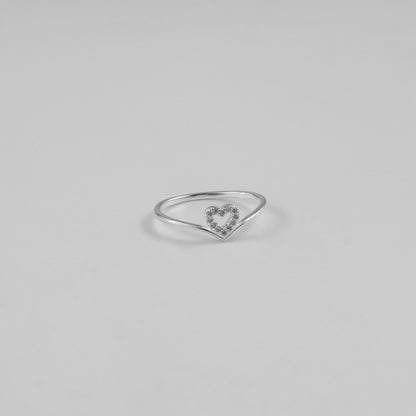 Heart Stacking Ring