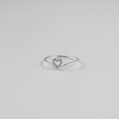 Heart Stacking Ring