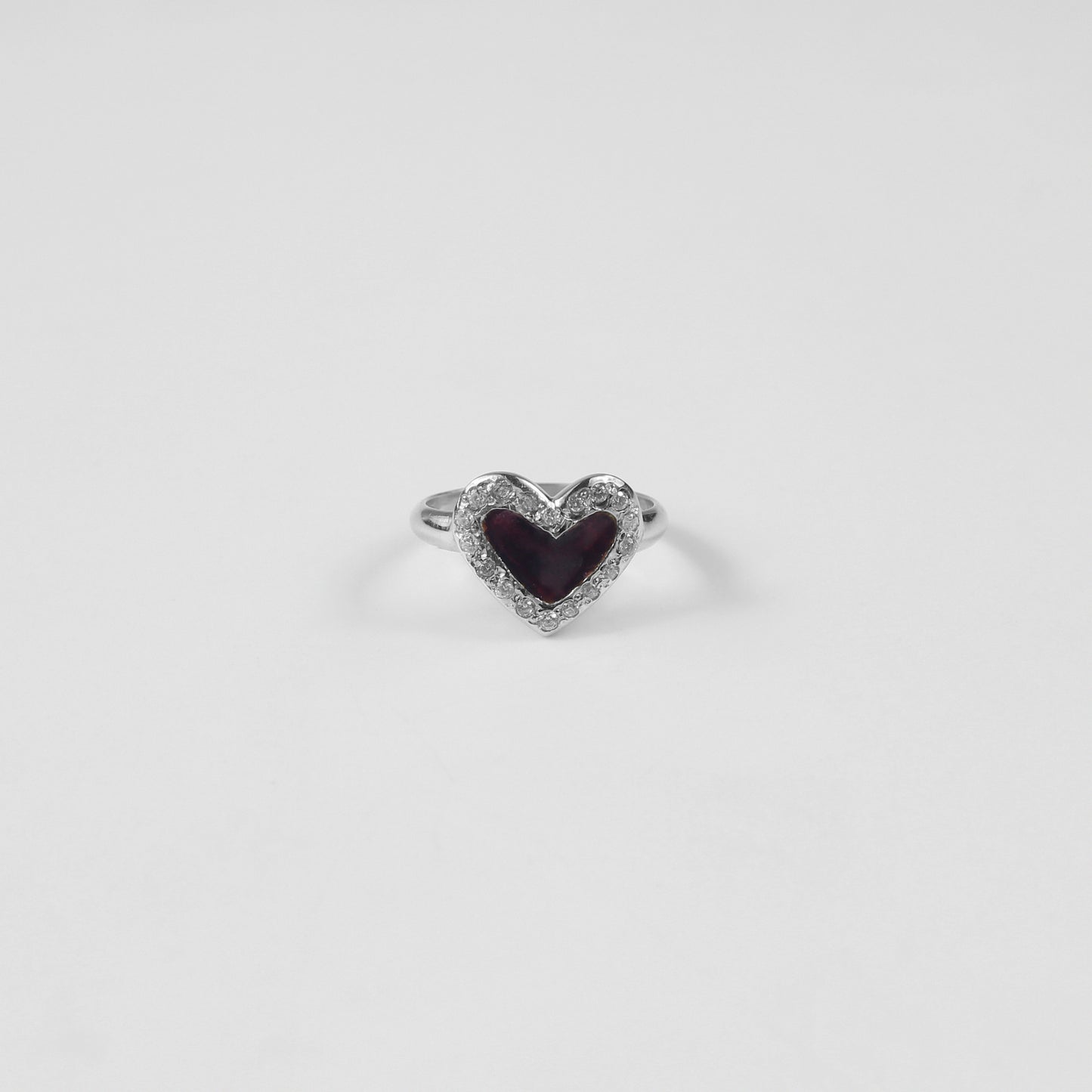 Heartlight Solitaire Ring