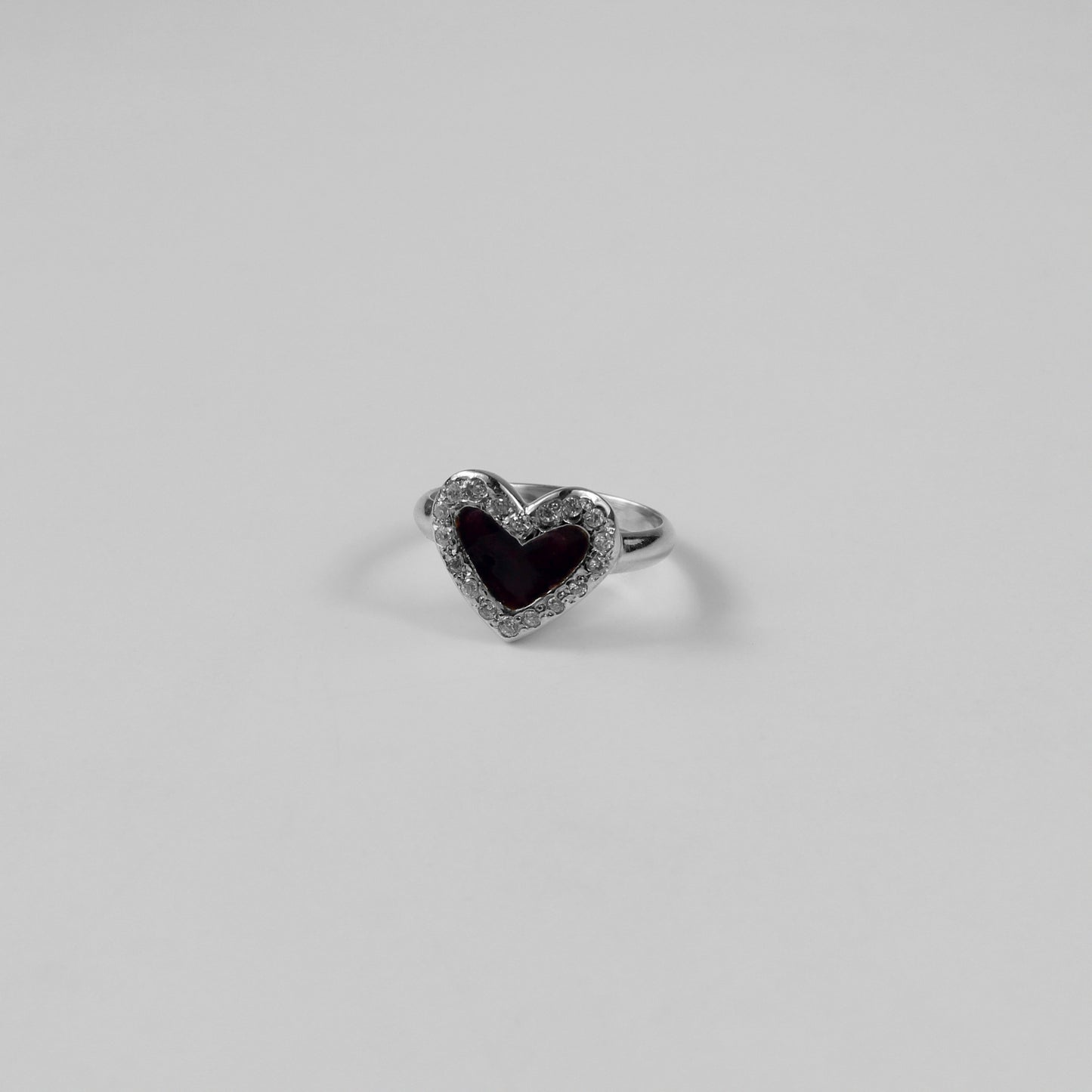 Heartlight Solitaire Ring