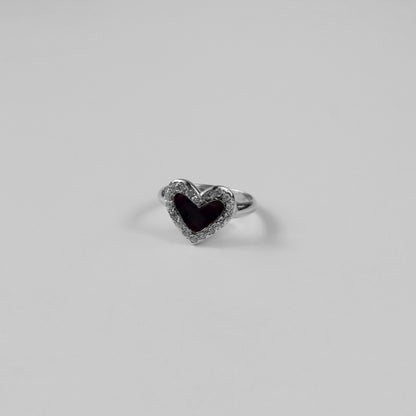 Heartlight Solitaire Ring
