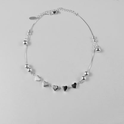 Heartline Halo Anklet