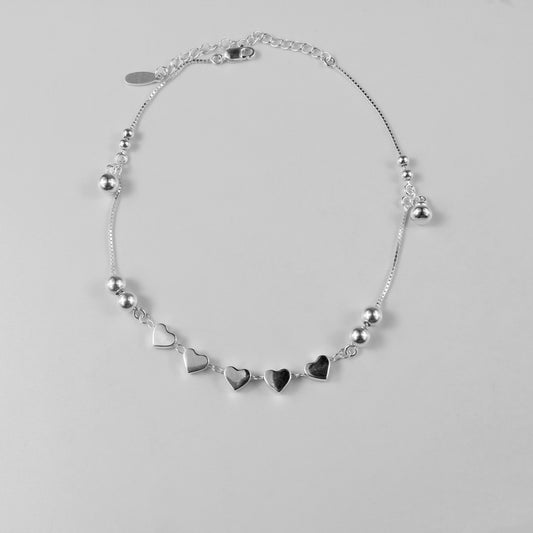 Heartline Halo Anklet