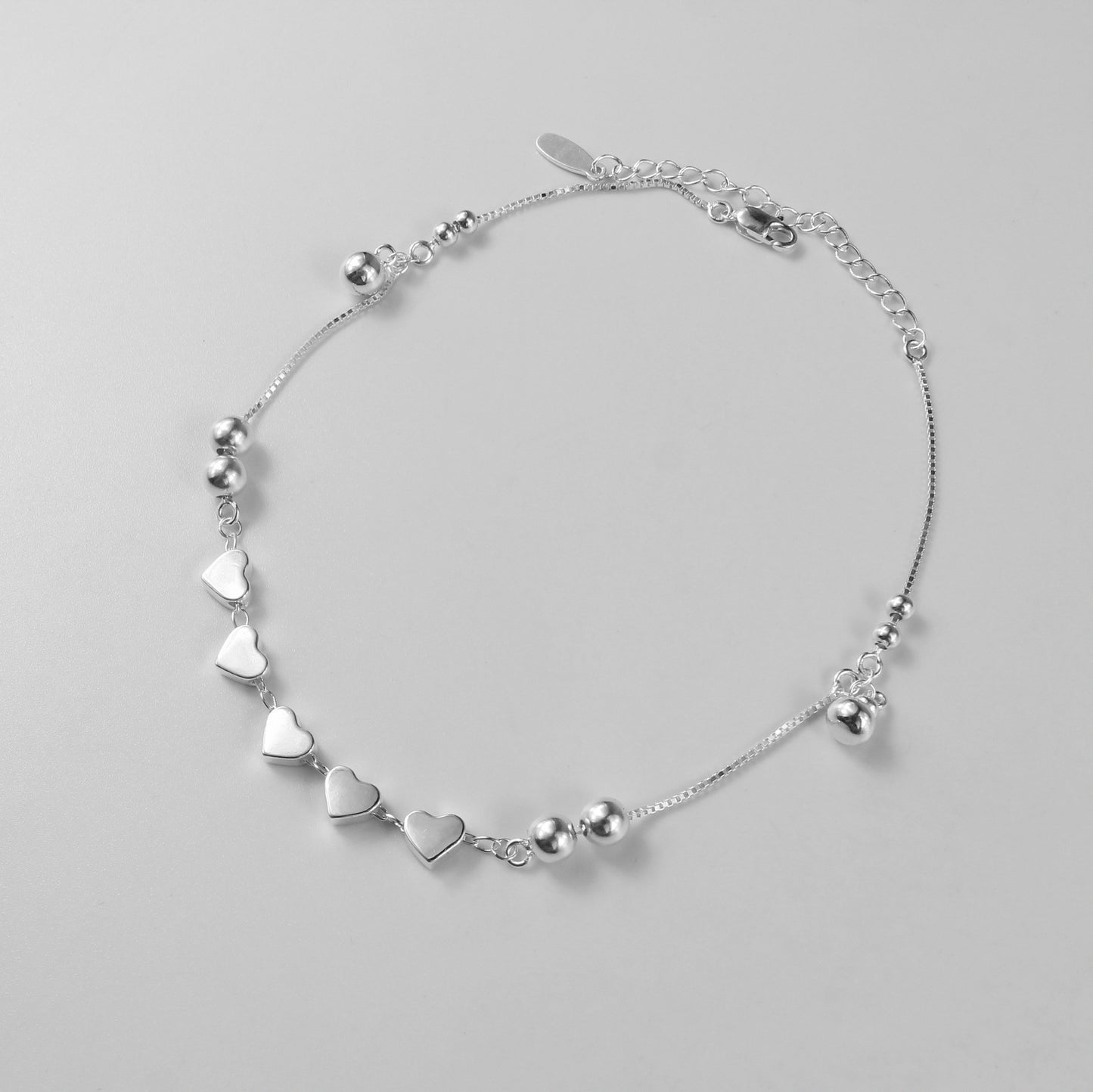Heartline Halo Anklet