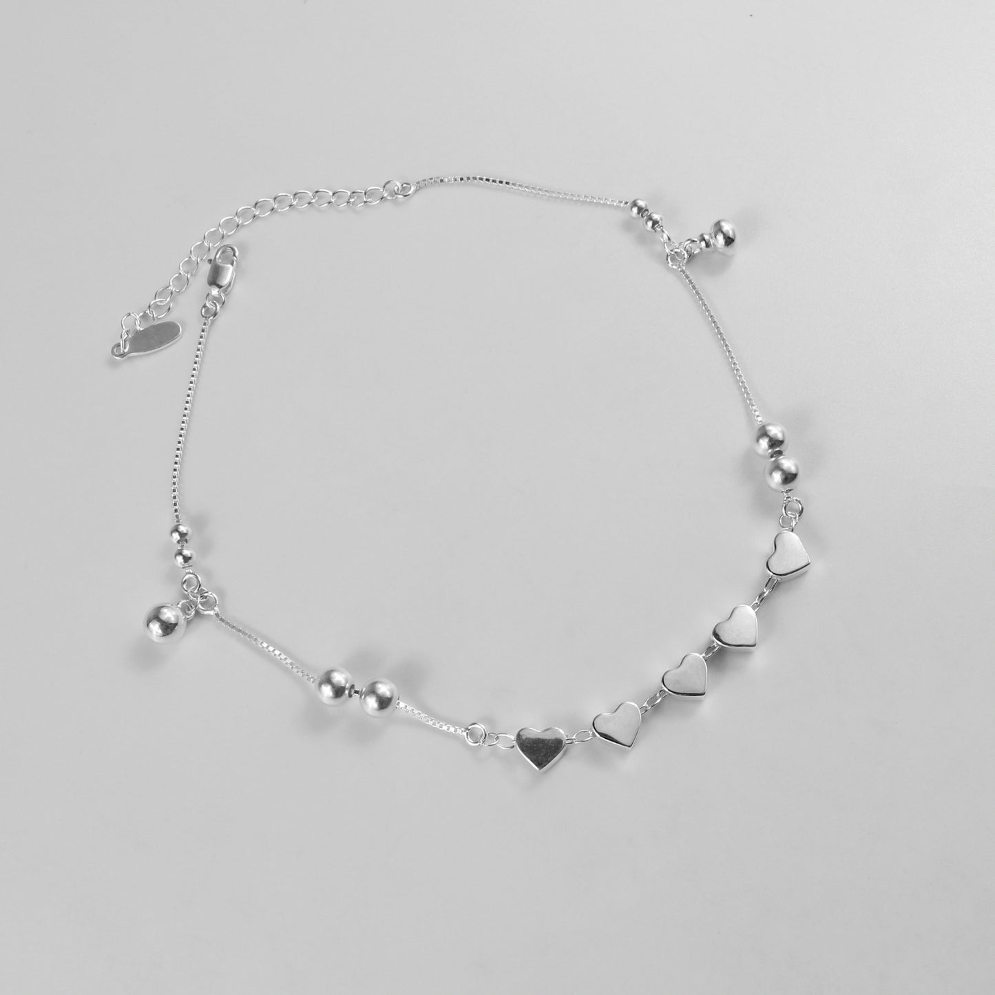 Heartline Halo Anklet