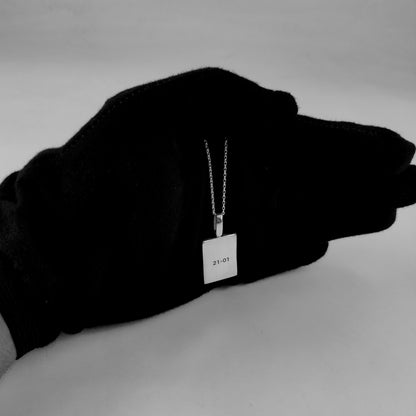 Signature Box Necklace