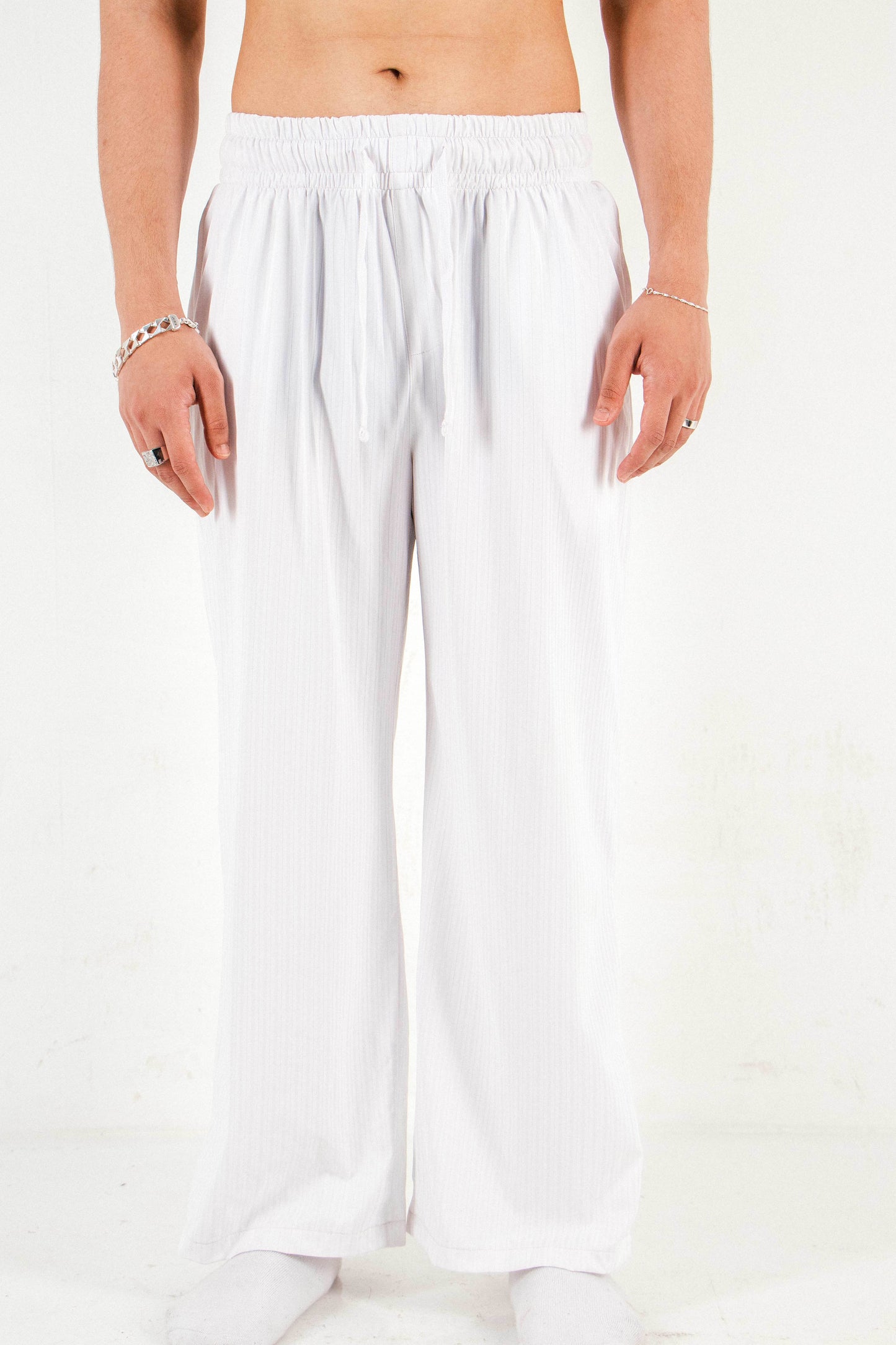 Pearl White Trouser