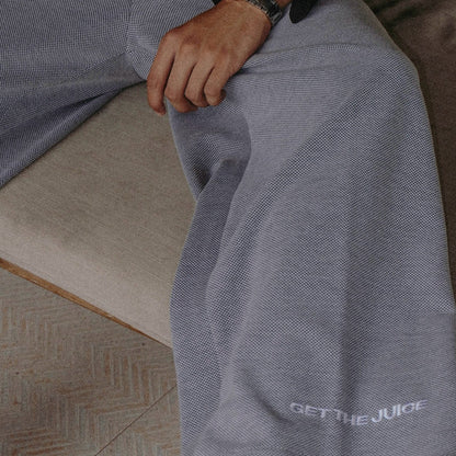 Gray Pleated Sweats pants