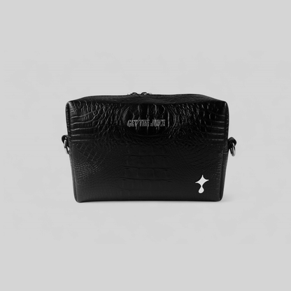 Mono Croc Crossbody Bag