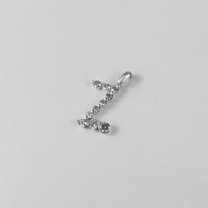 Initial Z Stone Pendant
