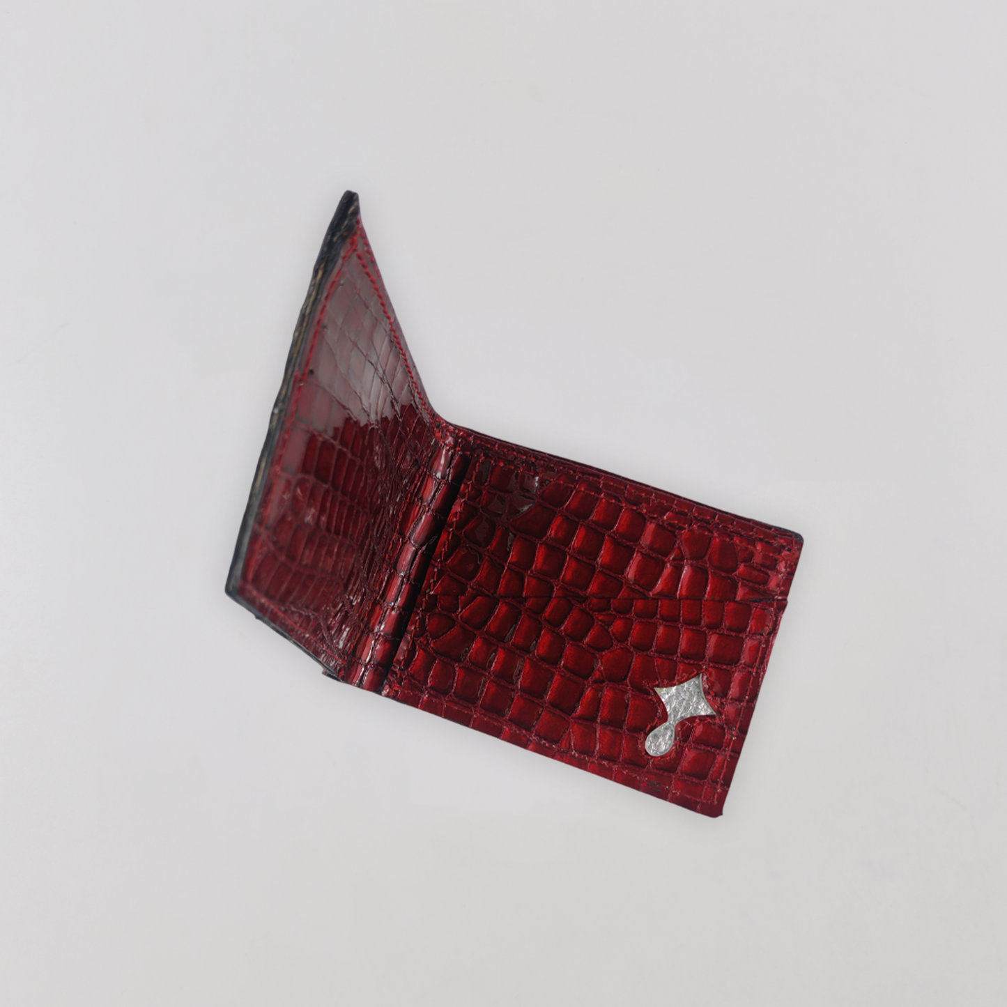 Juice Obsidian Croc Wallet (Red)