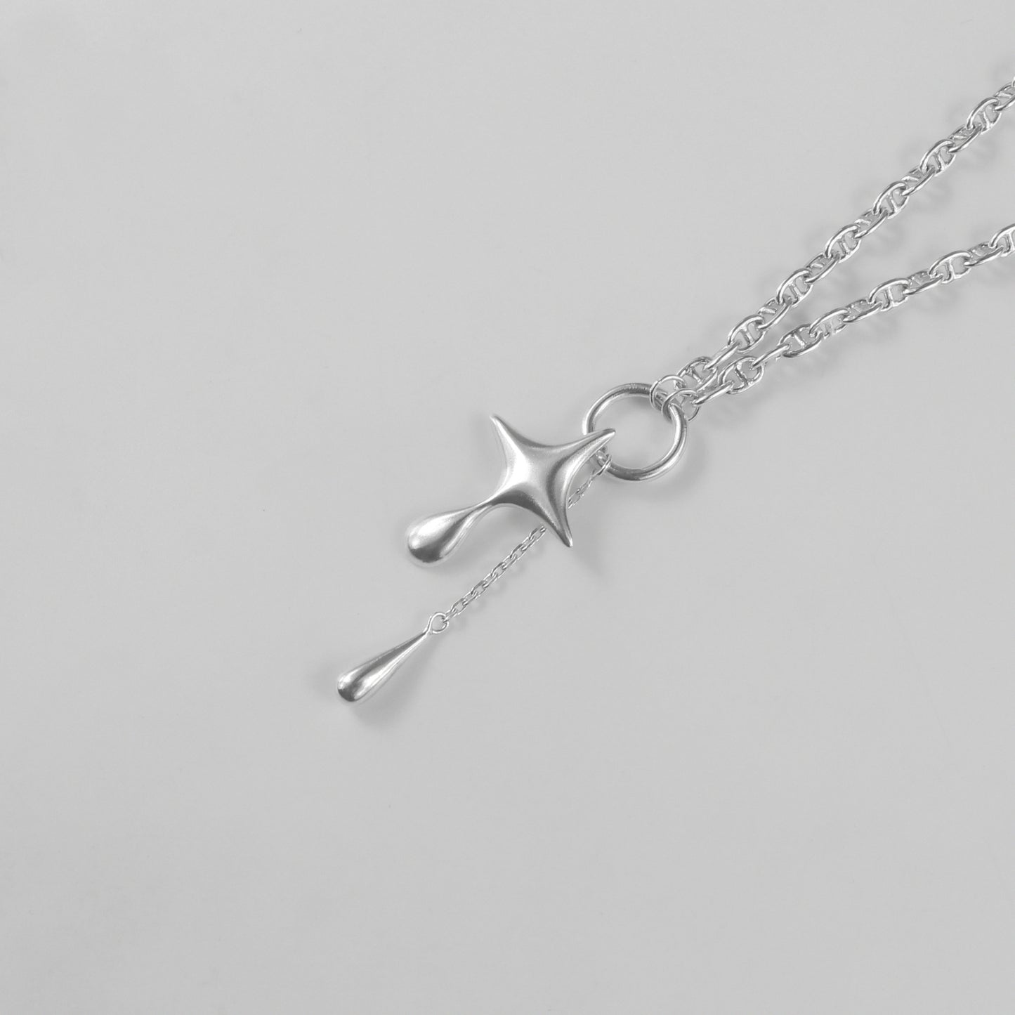 Juice Star&Drop Necklace