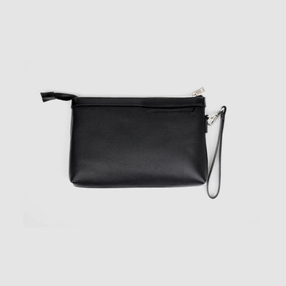 Linear Clutch Bag (Black)