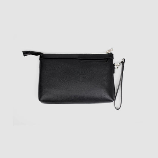 Linear Clutch Bag (Black)