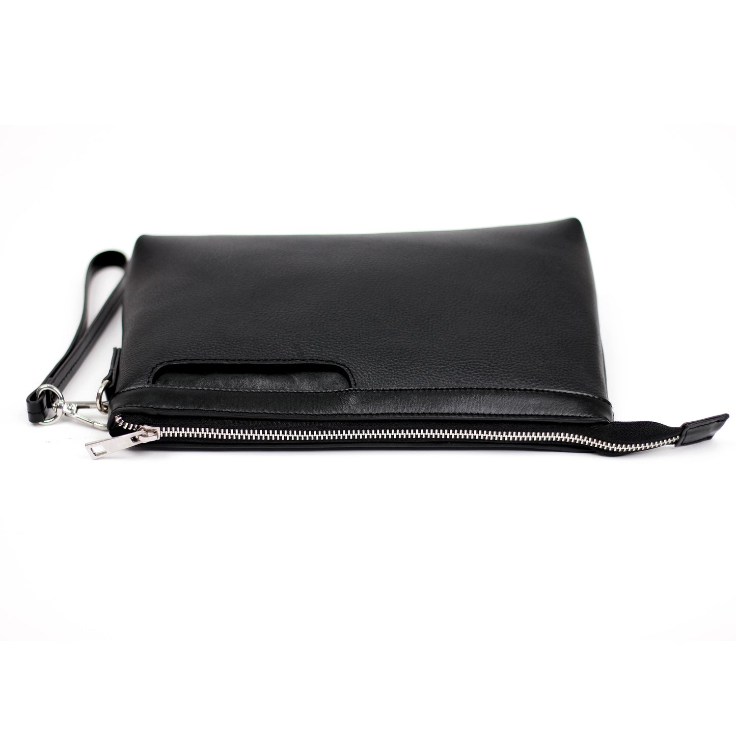 Linear Clutch Bag (Black)