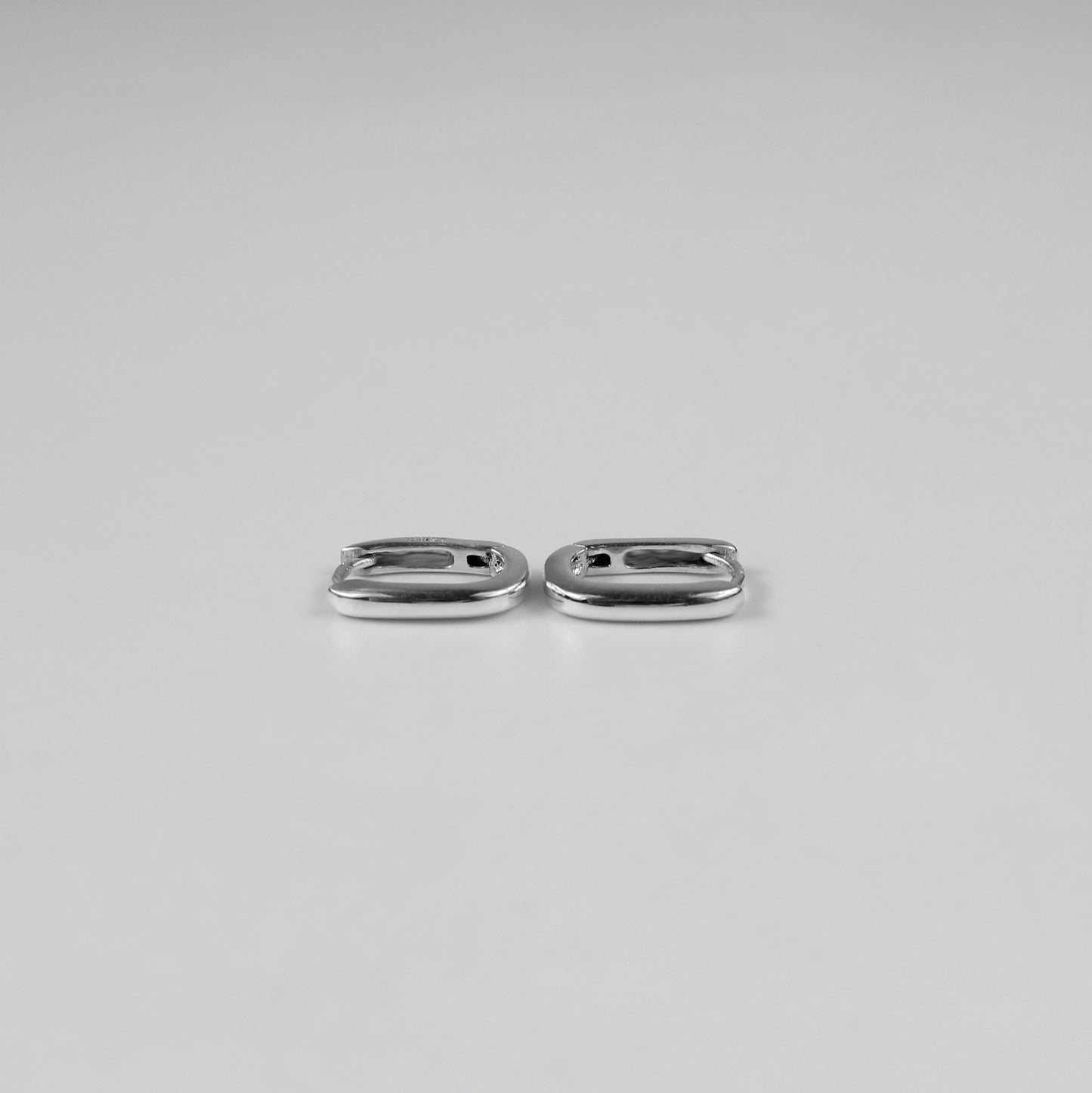 Linear Sterling Hoops