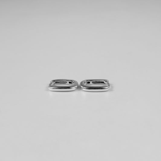 Linear Sterling Hoops