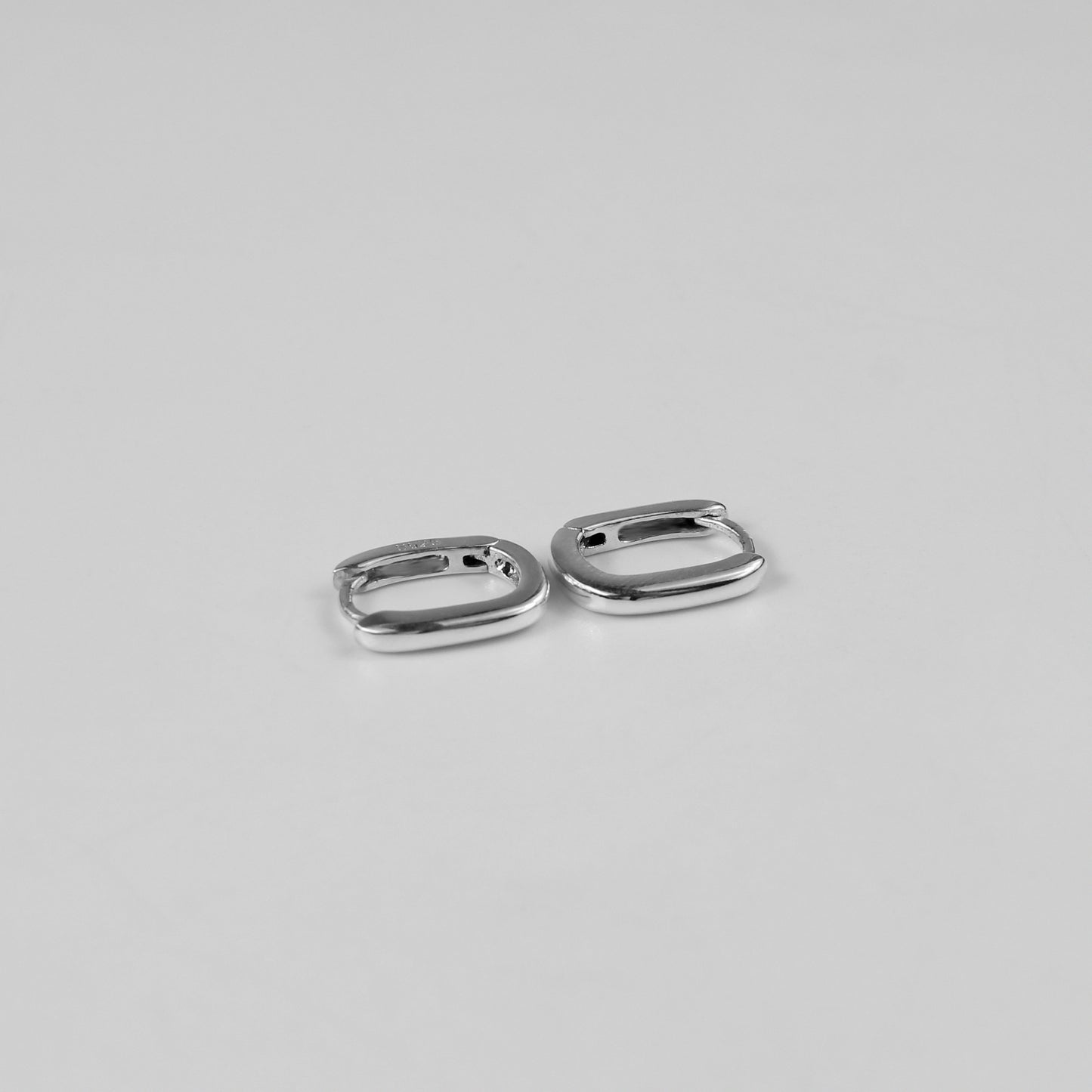 Linear Sterling Hoops