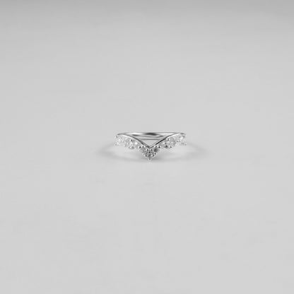 Luna Chevron Ring