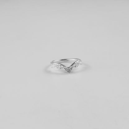 Luna Chevron Ring