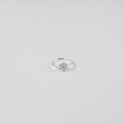 Luna Cluster Ring