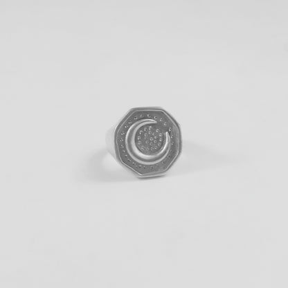 Lunar Signet Ring
